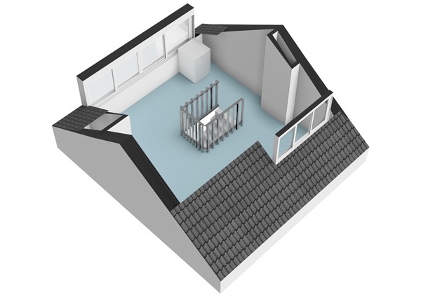 Floorplan - Soembastraat 65, 2315 BS Leiden
